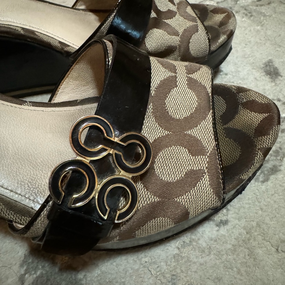 Coach Geri platform sandals - Picture 7 of 10